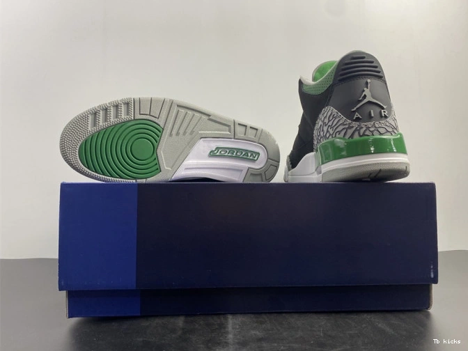 Cheap TBK Air CT8532-030 Green Jordan 3 Pine 0808